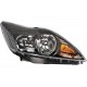 Ford Focus 2008-2011 Black Inner Black Insert Head Lamp Unit Driver Side